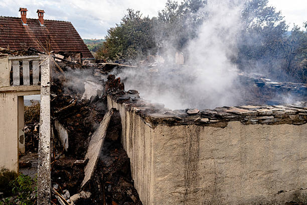Professional Fire Damage Assessment technician working in Flemington, NJ